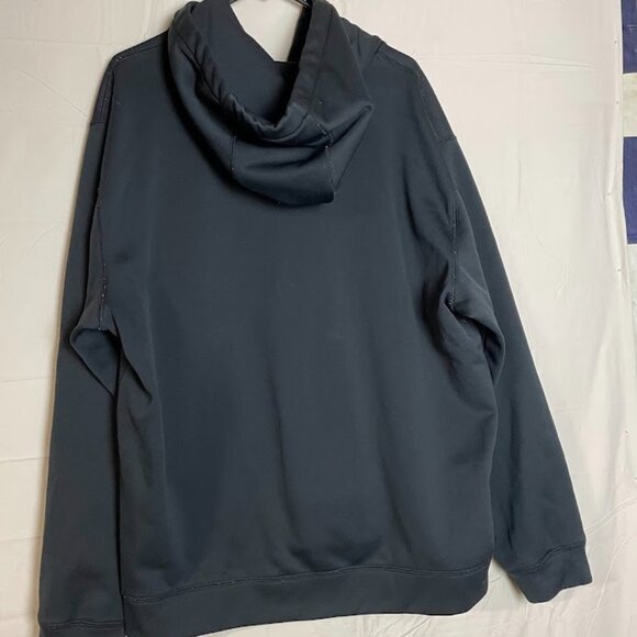 LL Bean Black Polyester Camo Cursive Logo Hoodie XL L.L. Bean - Picture 4 of 8